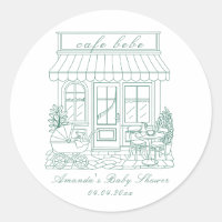 Café Bébé Bonjour Baby Shower