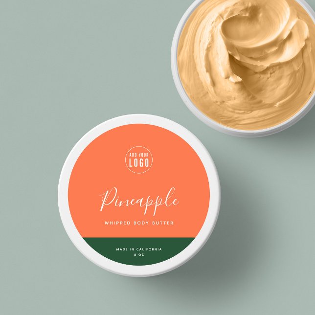 Sticker Rond Calligraphie Couleurs modifiables Contraste Étique (Créateur téléchargé)