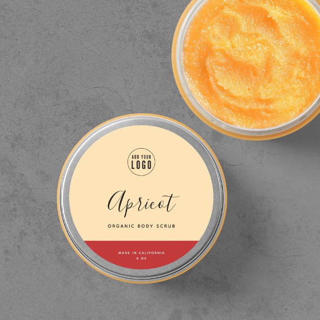 Sticker Rond Calligraphie Couleurs modifiables Contraste Étique (Créateur téléchargé)