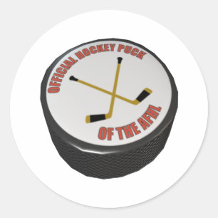 Sticker Rond Camion de hockey