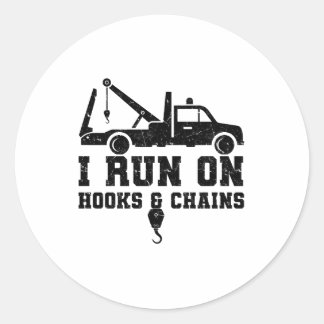 Sticker Rond Camion | Tow Truck Ventilation de voiture cadeaux