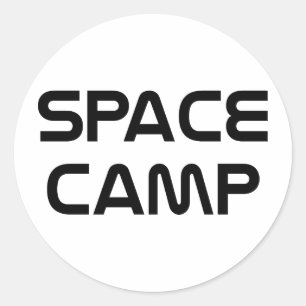 Sticker Rond Camp spatial