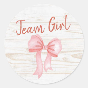 Sticker Rond Campagne Boots ou Bows Genre Reveillez Équipe Fill