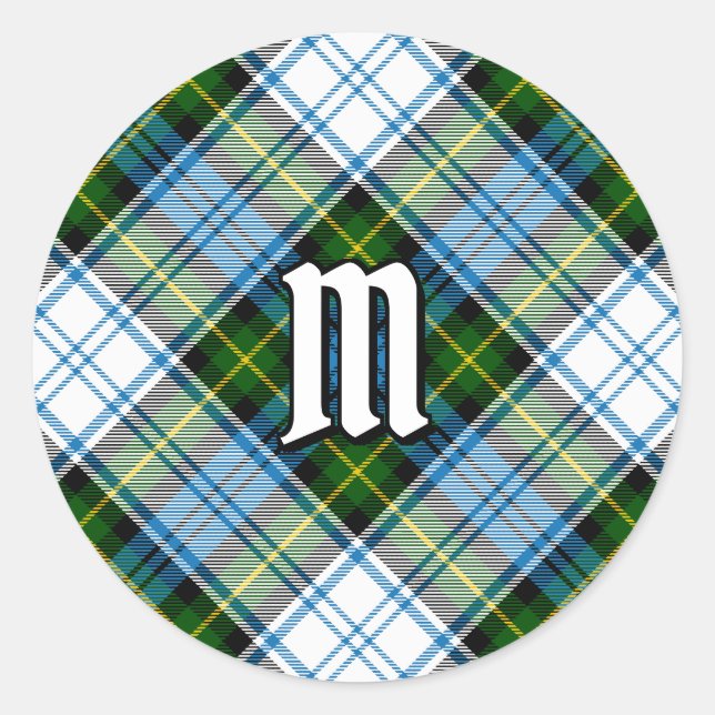 Sticker Rond Campbell Dress Tartan (Devant)