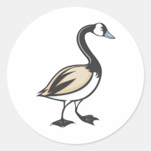 Sticker Rond Canada Goose