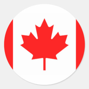 Sticker Rond Canadia