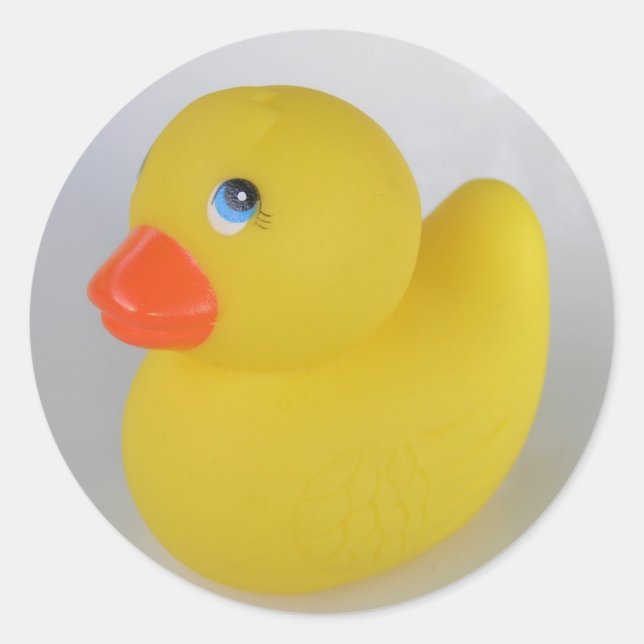 Sticker Rond Canard en caoutchouc (Devant)