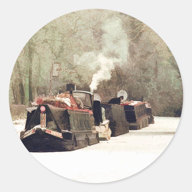 STICKER ROND CANAUX (Devant)