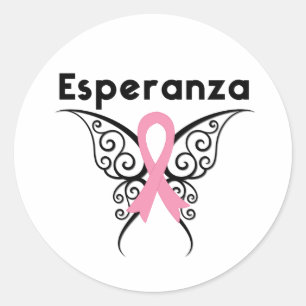 Sticker Rond Cancer de Maman - Esperanza