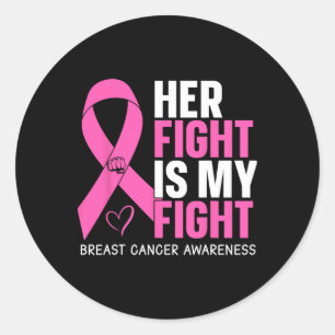 Sticker Rond Cancer du sein