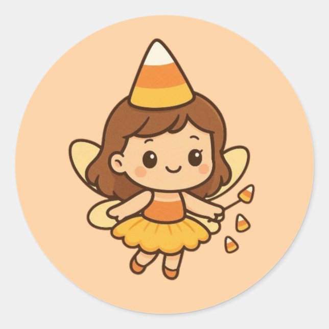 Sticker Rond Candy Cutie (Devant)