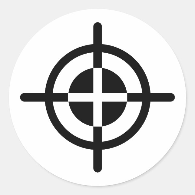 Sticker Rond Canon Crosshire (Devant)