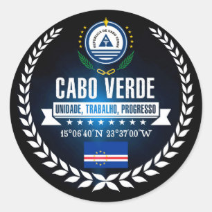 Sticker Rond Cap-Vert