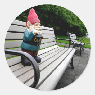 Sticker Rond Capitol Park Gnome