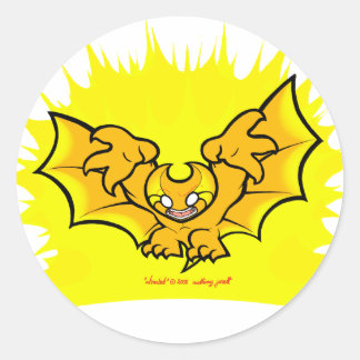 Sticker Rond capteur atombat noir