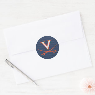 Sticker Rond Carbon Fibres des Cavaliers de Virginie