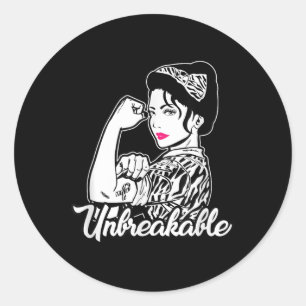Sticker Rond Carcinoïde neuroendocrinienne Cancer Ruban incassa