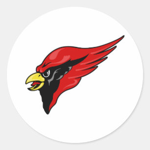 Sticker Rond Cardinal Careem
