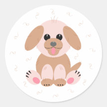 Caricature Chien Chien Chien Chien Pastel Personna