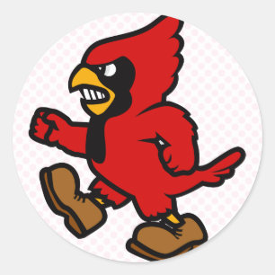 Sticker Rond Carl Cardinal