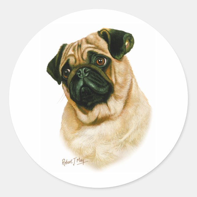 Sticker Rond Carlin (Devant)
