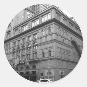 Sticker Rond Carnegie Hall