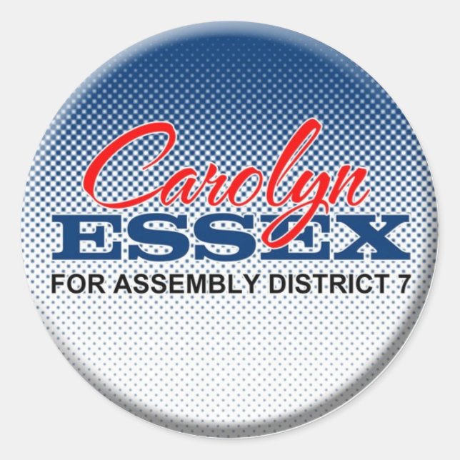 Sticker Rond carolynscandidats (Devant)