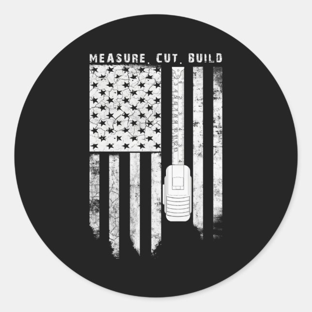 Sticker Rond Carpentier pour (Devant)