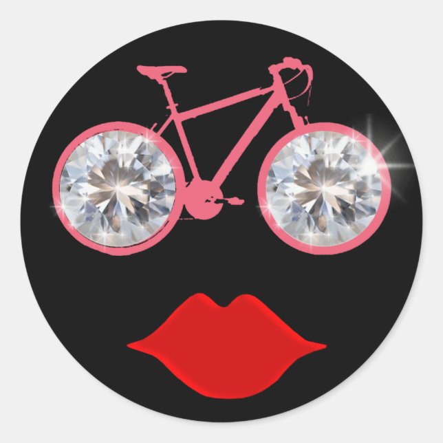 Sticker Rond carreau (Devant)