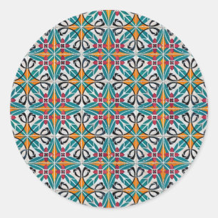 Sticker Rond Carreaux de céramique