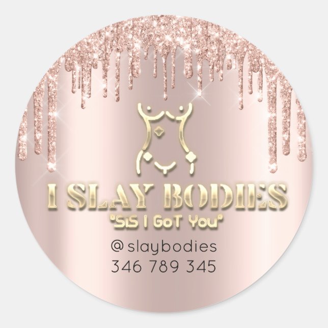 Sticker Rond Carrosserie Logo Cosmétique Custom Sculpture Drive (Devant)