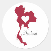 Carte Thaïlande