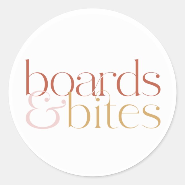 Sticker Rond Cartes et morsures - Blanc (Devant)