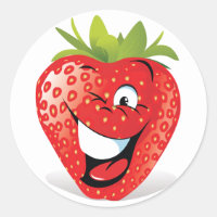 Cartographie de fraise très drôle