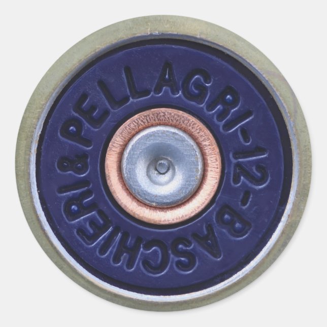 Sticker Rond Cartouche (Devant)