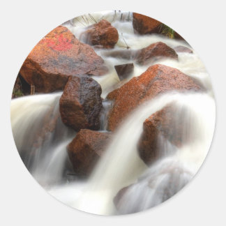 Sticker Rond Cascade 01