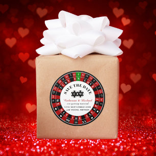 Sticker Rond Casino Las Vegas Roulette Roulette Enregistrer La 