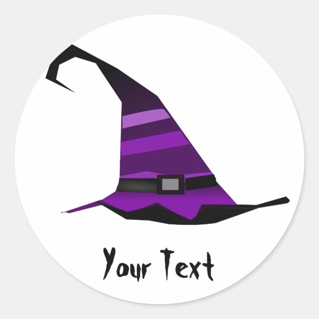 Sticker Rond casquette fUNKY WITCH (Devant)