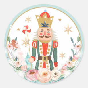 Sticker Rond Casse-Noisette Anniversaire Sugar Plum Fée Terre D