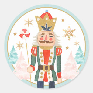 Sticker Rond Casse-Noisette Anniversaire Sugar Plum Fée Terre D