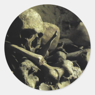 Sticker Rond catacombe