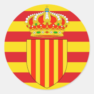 Sticker Rond Catalogne