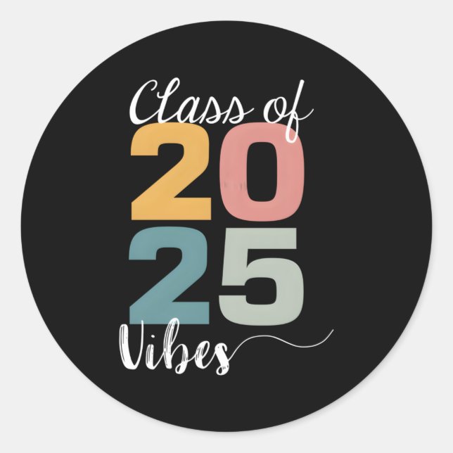 Sticker Rond Catégorie 2025 S Junior (Devant)