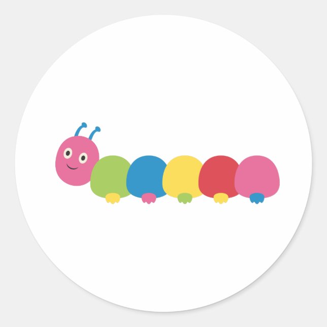 Sticker Rond Caterpillar (Devant)