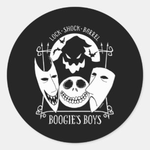 Sticker Rond Cauchemar Avant Les Bogies