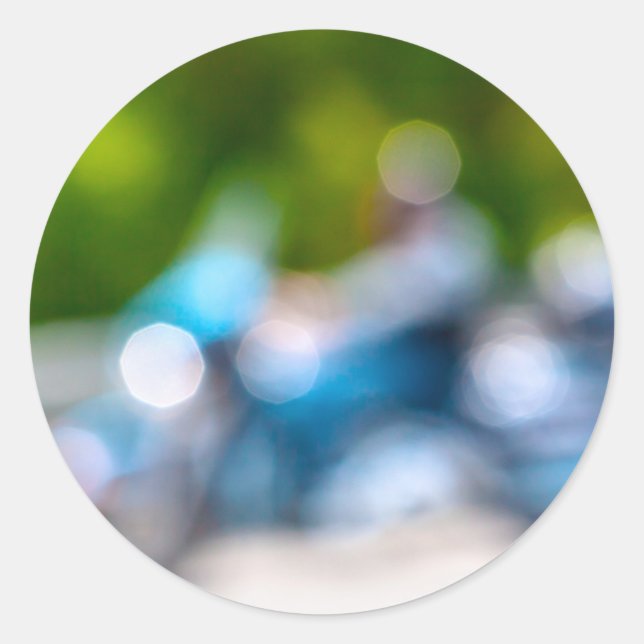Sticker Rond cavalier classique (Devant)