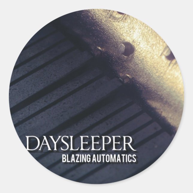 Sticker Rond CD de Daysleeper (petits autocollants) (Devant)