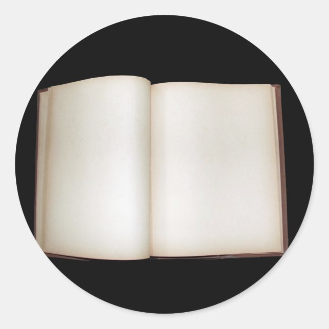 Sticker Rond Ce livre appartient à (Devant)