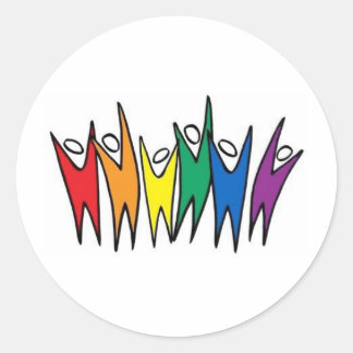 Sticker Rond Célébrer DIdiversity