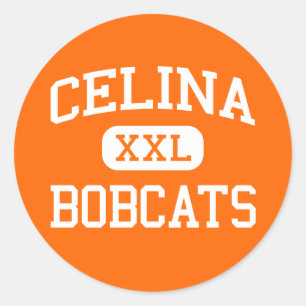 Sticker Rond Celina - chats sauvages - lycée - Celina le Texas